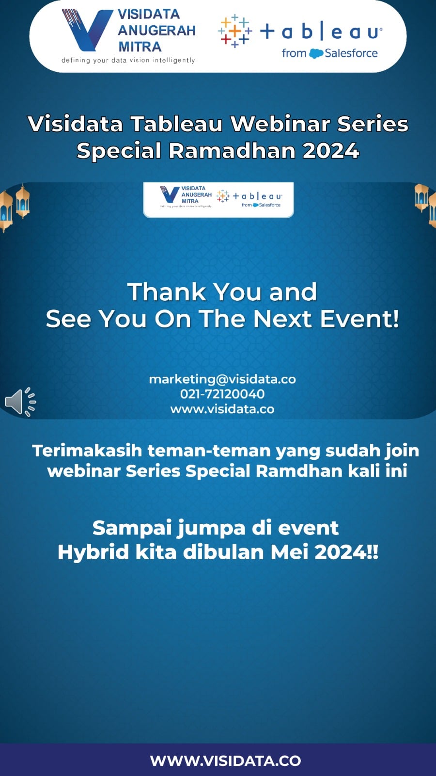 Webinar Series Visidata Tableau Embedded Analytics (Connected Apps) (4)